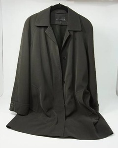 lot 8 image: Vintage Womens Small GALLERY Long Dark Gray Black Dress Coat...