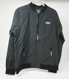 lot 14 image: Vintage Womens Small Regular L. L. Bean Black Zipper Three Season Bomber Jacket Coat Black...