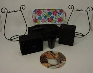 lot 50 image: Home DeCor, Trinket Jewelry Storage
