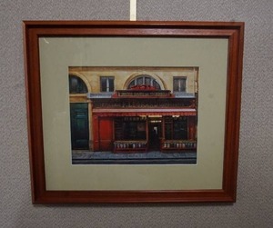 lot 54 image: Signed Artwork By Andre Renoux Le Merchand De Vins