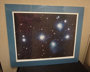 lot 75 image: Poster Art The Pleiades, NGC 1432, Messier 45