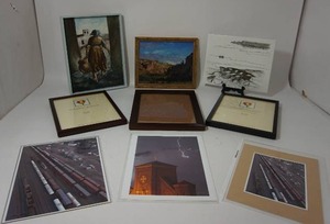 lot 76 image: Signed Artwork and Assorted Prints, Frames Etc.