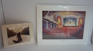 lot 81 image: Poster Art Memories of Paramount Importance By Artist Karel Helgeson Watercolor 1996