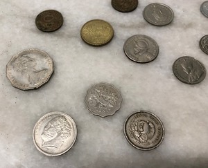 lot 107 image: Lot of Assorted Vintage & Antique Coins #3