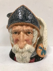 lot 116 image: Large Vintage 1950s Royal Doulton DON QUIXOTE Toby Mug