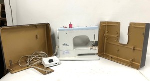 lot 177 image: Working ELNA Elnasuper Swiss Sewing Machine