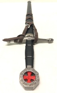 lot 210 image: Kingdom of Heaven Medieval Style Sword wScabbard