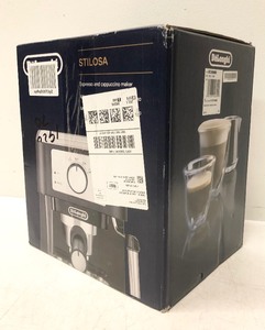 lot 222 image: Brand New DeLonghi Stilosa Espresso & Cappuccino Maker