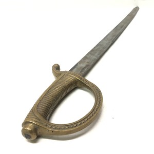 lot 229 image: Vintage Brass Handle Spanish Style Toledo Sword