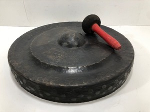 lot 255 image: Excellent Antique Japanese CopperBrass Gong
