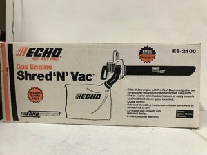 lot 270 image: ECHO Shred N Vac Leaf Blower & Shredder