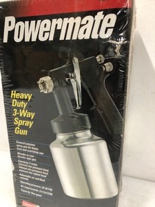 lot 281 image: Brand New POWERMATE Heavy Duty 3-Way Spray Gun