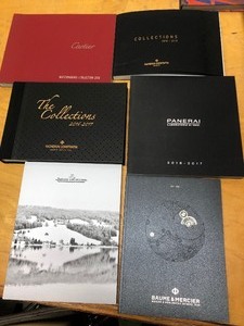 lot 303 image: Large Lot of High End Luxury Watch Catalogs