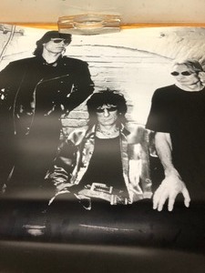 lot 314 image: Heavy Plastic Record Store Display Poster ROLLING STONES