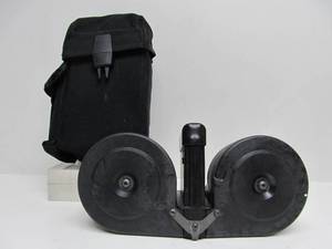 lot 55 image: C-MAG System Twin Drum 100 Round Magazine for M16 or AR-15