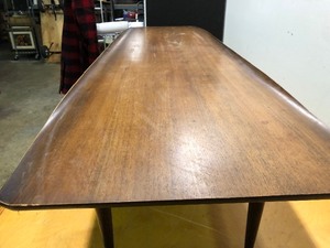 lot 4 image: Excellent Mid Century BASSETT Surfboard Coffee Table
