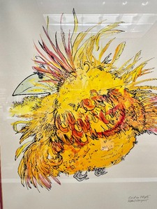 lot 342 image: Bird in Flight by Robert Sargent Signed Original Ink & Paint Artwork