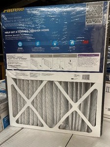 lot 76 image: New 3M Filtrete 1550 20x25x5 Furnace Filter - Trionairbear Lennox Bryant Carrier Totaline Media Air Cleaners