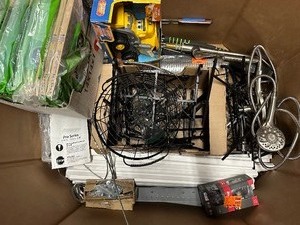 lot 42 image: Wholesale Pallet - Untested  - Deck Ballusters  5  Sets Black Out Curtains  Toys  Other Misc Returns