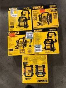 lot 4 image: Lot of Assorted Dewalt Portable Power Stations Various Models and Conditions  Customer Returns See Pictures