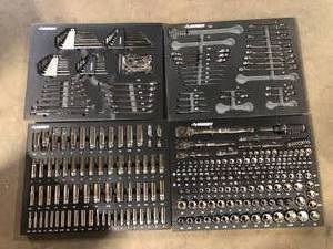 lot 12 image: Lot of 2 Mechanics Tool Sets Missing Pieces Customer Returns See Pictures