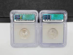 PR70 DCAM State Quarters 90% Silver - (2) 1999-S