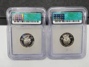 PR70 DCAM State Quarters 90% Silver - (2) 2004-S