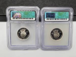PR70 DCAM State Quarters 90% Silver - (2) 2005-S