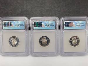 PR70 DCAM State Quarters 90% Silver - (3) 2007-S