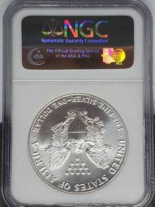 1989 Silver Eagle MS 69 1 troy oz Silver
