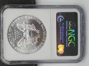 1993 Silver Eagle MS 69 1 troy oz Silver
