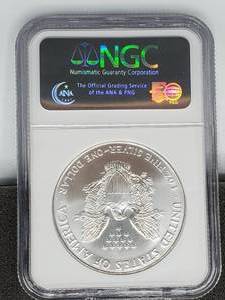 1994 Silver Eagle MS 69 1 troy oz Silver