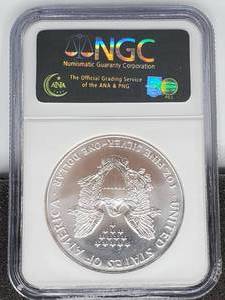 1998 Silver Eagle MS 69 1 troy oz Silver