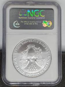 1999 Silver Eagle MS 69 1 troy oz Silver