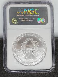 2001 Silver Eagle MS 69 1 troy oz Silver