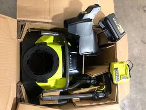 RYOBI 40V HP Brushless 18 in. Single-Stage Cordless Electric Snow Blower with 6.0 Ah Battery and Charger Costumer Returns See Pictures