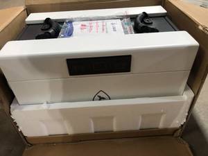 Edendirect 145 pt. 6,000 sq.ft. Bucketless Commercial Dehumidifier in White with Drain Hose, for Crawl Space Costumer Returns See Pictures