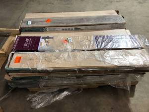Pallet of Mixed Assorted Flooring Various Models and Conditions Customer Returns See Pictures
