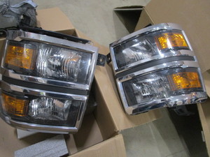 Pair GM Head Lamps