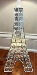 lot 45 image: Eiffel Tower Motif Table Lamp