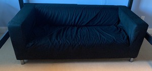 lot 23 image: Modern Small Sofa