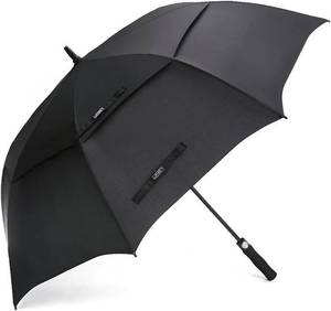lot 60 image: G4Free 47546268 Inch Automatic Open Golf Umbrella Oversize Extra Large Double Canopy Vented Windproof Waterproof Stick Umbrellas