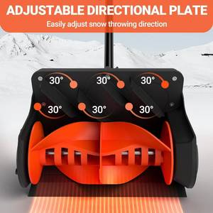 lot 79 image: VOLTASK Cordless Snow Shovel, 20V 12-InchCordless Snow Blower, Battery Snow Blower NO Battery