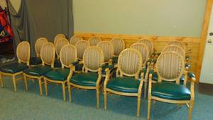 lot 59 image: 18 Piece Mixed lot of BanquetConference Room Chairs