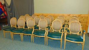 lot 62 image: 18 Piece Mixed lot of BanquetConference Room Chairs