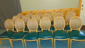 lot 63 image: 18 Piece Mixed lot of BanquetConference Room Chairs