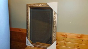lot 86 image: Gold Framed Mirror 30 12 x 43