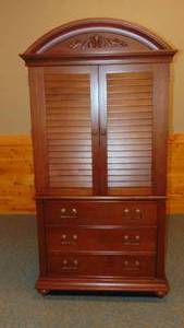 lot 90 image: Kimball Lodging Group Montserrat Landing Armoire 74H x 25W x 23 12D