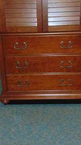lot 92 image: Kimball Lodging Group Montserrat Landing Armoire 74H x 25W x 23 12D