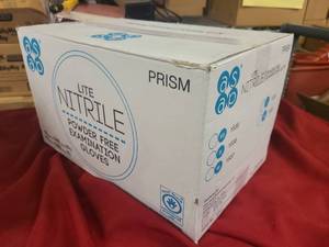 Large Size Lite Nitrile Powder Free Examination Gloves